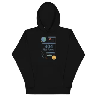 404 by Copilot Unisex Hoodie