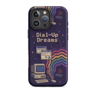 End of dial-up MagSafe® tough case for iPhone®